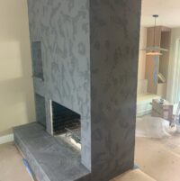 fireplace architectural finish